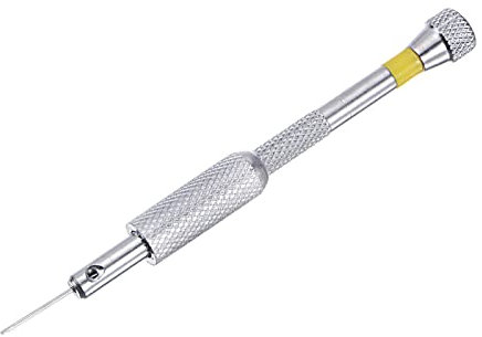 sourcing map Micro Precision Screwdriver, 0.8mm Flat Head for Watch Eyeglasses Electronics Repair