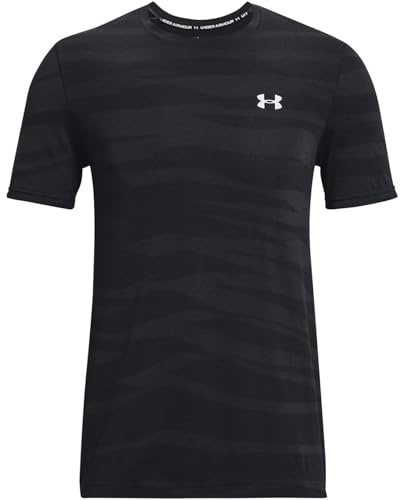 Under Armour Seamless Wave T-Shirt schwarz, S Herren