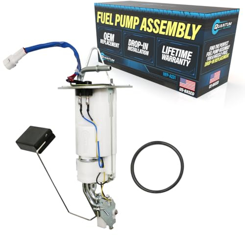 QFS OEM In-Tank Fuel Pump Assembly Replacement for Suzuki Hayabusa 1300 GSX1300R GSX1300RA GSX1300RAZ GSX1300RZ GSX1300RAL9 GSX1300A, 2013-2020, OEM 15100-15H10, 15100-15H11