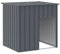 vidaXL Niche pour Chien avec Toit, Abri pour Chien, Cage pour Animaux de Compagnie, Maison d’Extérieur Patio, Anthracite 110x103x109 cm