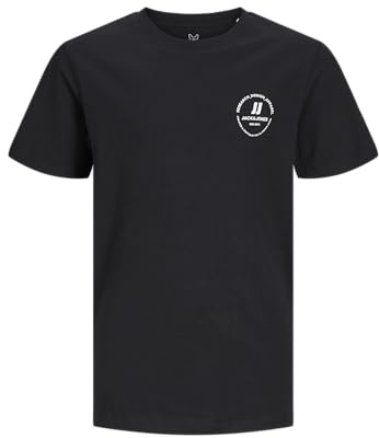 JACK & JONES JUNIOR JJESWIFT Tee SS NOOS JNR, Schwarz,128