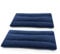 Microwave Heating Pad 6 x 12 Heating Pad Mini Microwave, Microwave Bean Bag Heating Pad for Neck and Shoulders, Moist Heat Pack Pillow Warm Compress for Knee, Wrist, Abdomen (Dark Blue) - 2 Pack