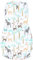 TupTam Baby Pucksack OEKO- TEX zertifizierte Materialien Swaddle Bag Wattiert Babyschlafsack 2.5 TOG unisex, Farbe: Wattiert 2.5 TOG/Safari Grün, Größe: 0-3 Monate