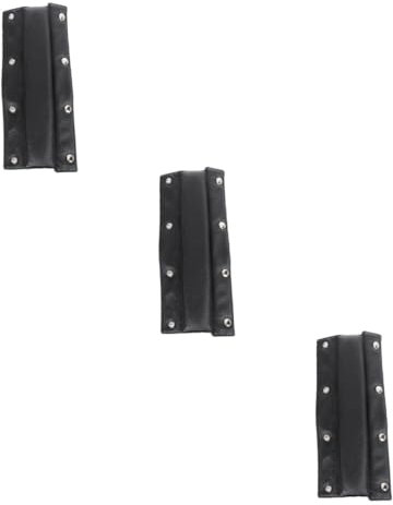 OSALADI 3piezas Cojín De Diadema De Repuesto para Auriculares Protector De Almohadilla Compatible Pro Fácil De Instalar Color Negro