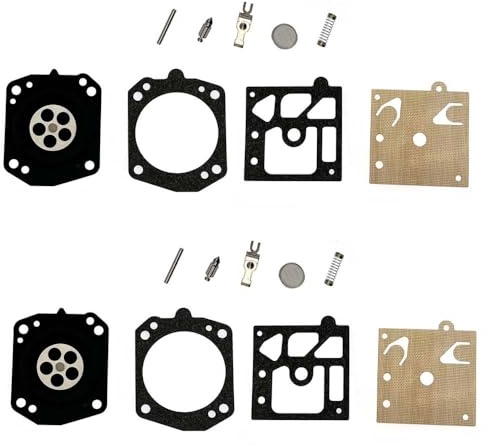 BOOSTI 2x Vergaser Reparatursatz Membrane satz für Walbro K10-HDA K22-HDA D22-HDA für Husqvarna Dolmar Solo Motorsäge