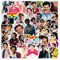 Harry Style Stickers Waterproof Stickers, Pop Singer Decal, Scrapbook Stickers, Cute Aesthetic Trendy Music Stickers for Water Bottles Book Laptop Guitar Skateboard Suitcase