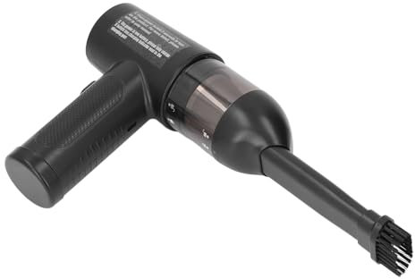 2 in 1 Cordless Air Duster and Hoover with Long Battery Life for Cleaning, Portable Design for Cars and Inflatable Boats