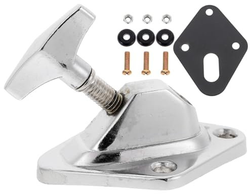 JOINPAYA Musikinstrument Trommel Snaredrum-zubehör Schlagzeug Tom Teile Für Trommelständer Beckenarm Ersatzhalterung Für Trommelbeine Trommelbeinstütze Versilbertes Eisen Silver