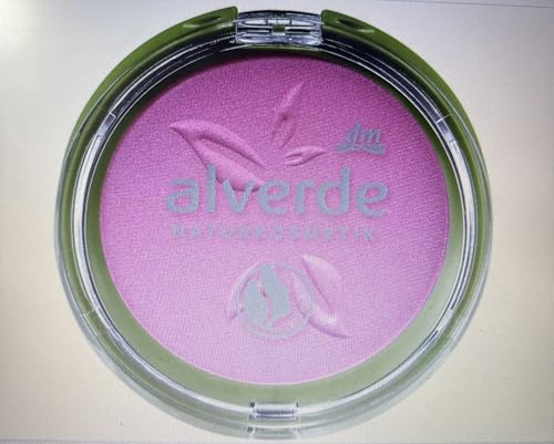 alverde NATURKOSMETIK Blush Holographic 11 Luminous Pink, 4 g