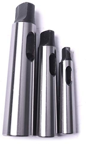 ATOPLEE 3 Stück Morsekegel Bohrbüchse Reduzierstück für Drehmaschine Fräsen(MT1 auf MT2,MT2 auf MT3,MT3 auf MT4)