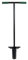 Faithfull Essentials Carbon Steel Long Handled Treaded Bulb Planter Length 960mm