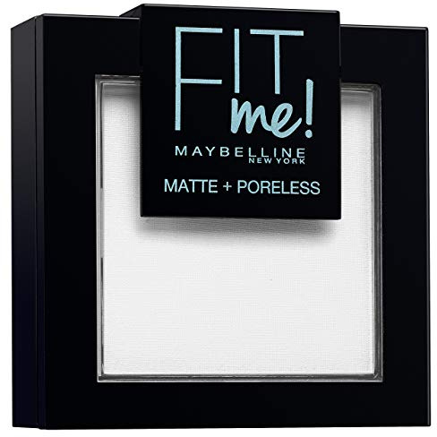 Maybelline New York FitMe Matte and Poreless Powder 90 Translucent Pack of 1 x 9 g
