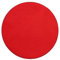 Primaflor Kinderteppich Einfarbig - SITZKREIS - Rot - Rund 133 cm - Velour-Kurzflor-Teppich für Kinderzimmer, Kindergärten und Schulen - Hochwertiger Spielteppich