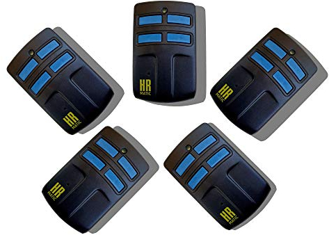 Pack 5 unidades mando de garaje universal HR MATIC MULTI 2