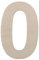 Zahlen aus Holz - Stil und Größe wählbar - bis 80 cm Höhe wählbar (30 cm, 0)