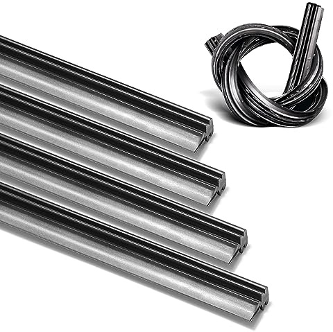 ASLAM Wiper Blade Refills 30 5mm Slim Rubber for Toyota Prius/Lexus/Subaru Original Frameless Windshield Wipers, Cut to Size(Set of 4)