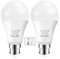 ProPOW Dusk to Dawn Light Bulb, 9W (60 Watt Equivalent) A19 LED Light Sensor Bulbs, Smart Automatic on/Off,Indoor/Outdoor Lighting Bulb for Porch Garage Hallway Patio (Soft White, B22, 2 Pack)