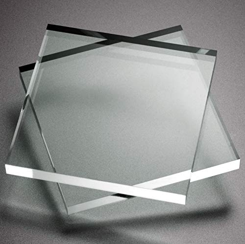 Metacrilato transparente 3mm cristal o vidrio acrílico - varias medidas (70cm x 50cm) Placa Acrílico Plexiglass para de Marcos de Fotos, Exhibición de Proyectos, Pintura | metacrilato translucido