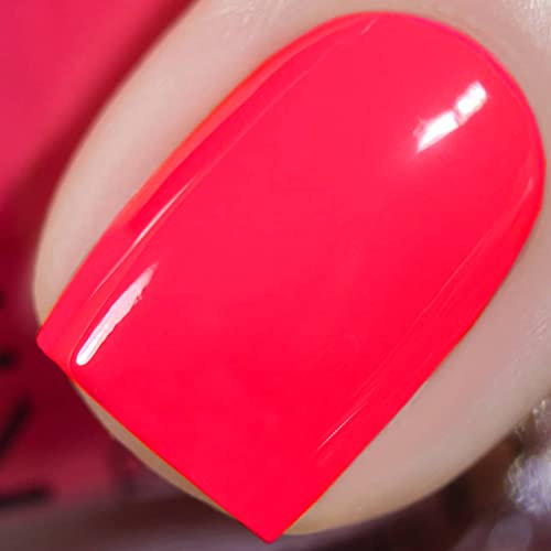 Vishine 15ml Vernis à ongles Semi-permanent Gel Polish Soak-off UV LED Manucure Vernis Gels DIY Salon Hot Pink #2033