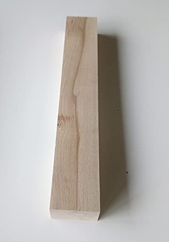 1 Kantholz Kernbuche massiv. 8x6cm stark. Hobelware, verschiedene Längen, Sondermaße. (40cm lang)