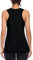 Débardeurs de Sport Femme sans Manches pour la Course à Pied Le Yoga Shirt Dos Nageur Gilets de Gym pour Femmes (M, Noir)