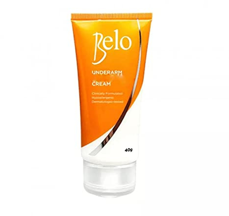 Belo Essentials Achselcreme 40g - Sanfte tägliche Pflege für glattere, gleichmäßigere Achselhöhlen - nicht klebrige, schnell einziehende Formel für alle Hauttypen - einfach anzuwenden