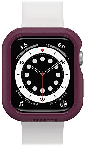 LifeProof Watch Bumper for Apple Watch Series SE 2. gen/SE 1. gen/6/5/4 44mm, stoßfeste, sturzsichere, schlanke Schutzhülle für Apple Watch, schützt den Display und die Kanten, Dunkelviolett