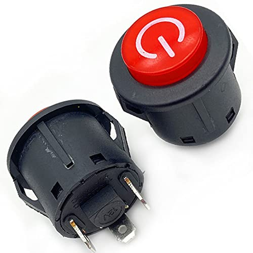 NC Interruptor de botón para bocina, 24 V, universal, 24 V