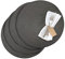 Westmark, Tischset/Platzset, CIRCLE, anthrazit, Set 4tlg, abwischbar, Synthetik, Ø 38 cm, Saleen Edition, 01211086154