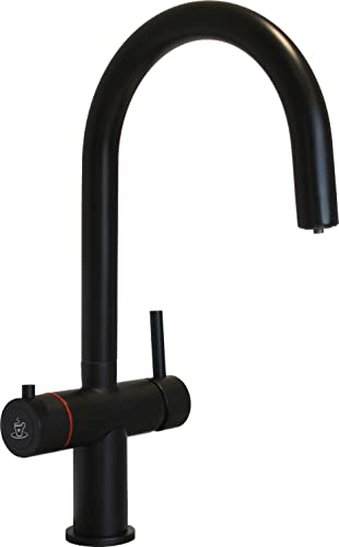 Bollire Arrosto - Black 3-in-1 Boiling Water Tap | Filtered Boiling & Mains Hot/Cold Mixer | 2.5ltr