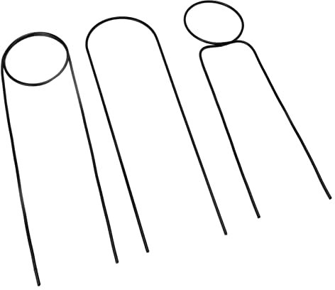 Cosiki Spalier aus GrüNen Bohnen RostbestäNdiges Spalier FüR Topfpflanzen Topfpflanzen FüR GrüN (Schwarz)