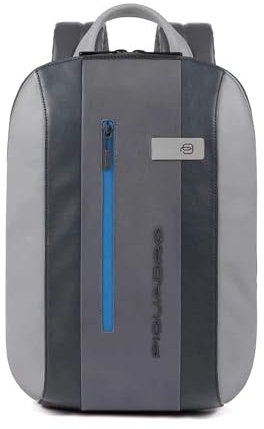 PIQUADRO Urban RFID Computer Mini Backpack Nero/Grigio