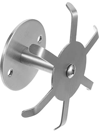 Porte-ustensiles Rotatif En Acier Inoxydable 6 Pivotants Multifonctionnels Pour Armoires De Cuisine Support À Ustensiles Sous Armoire Acier 304