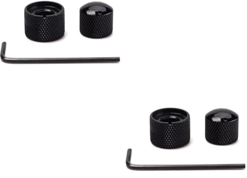 ibasenice Dual Potiknopf 2st Lautstärkeregler Bassknopf Bassregler Knöpfe Für Bassgitarre Gitarrenknöpfe E-gitarren-knöpfe Elektrische Gitarre Verstärker