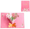 scicent Dankeskarten 3D Pop Up Danke Karte mit Blumen Personalisierte Handgemacht Muttertagskarte Greeting Card für Mutter - 22462