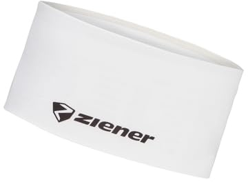Ziener Usex IMMRE Stirnband | Powerstretch, atmungsaktiv, White Fog, Usex