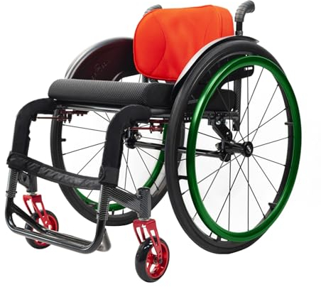 Rollstuhl Leicht Reiserollstuhl, Selbstfahrender Rollstuhl,Sportliche transportrollstuhl Aluminium Aktivrollstuhl