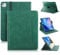 DINGGUAGUA Case Compatible with Apple iPad Air 11 inch (M2) 2024 iPad Air5 /Air4 /Pro 2020/2022 10.9 Tablet PU Leather Business Cover with 360 Rotating Cases Auto Wake/Sleep,Dark green