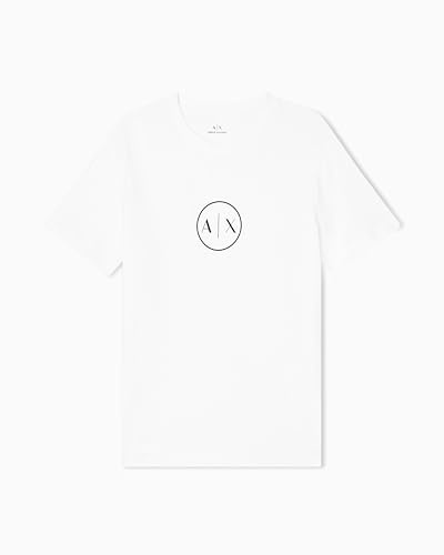 Armani Exchange Herren Circle Logo Tee T-Shirt