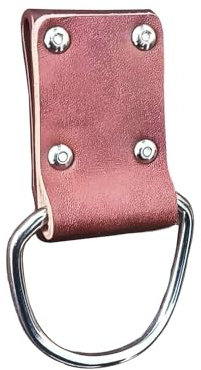 WSOQYEO Leather Drill Holder Belt Tool Hook Holster Hammer Holder Loop Tool Belt Tool Holder Heavy Duty Steel Loop Hammer Holder (Hammer Holder)