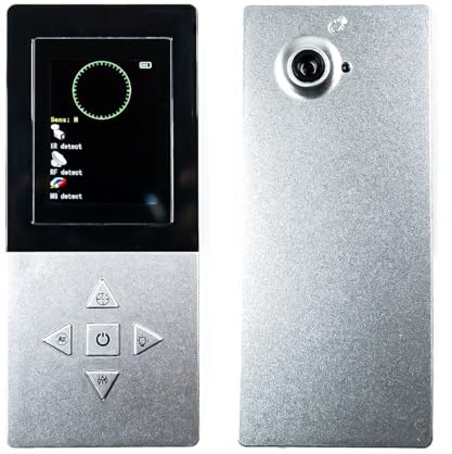 Detector de microespías y cámaras ocultas profesional ocultas en objetos detector de GPS y localizadores escáneres WI FI GSM para casa, oficina, coche, viajes, hoteles, casas de vacaciones, modelo