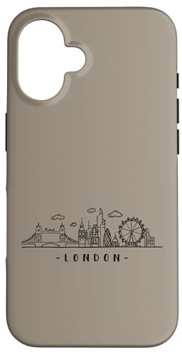 England Skyline Tower-Bridge Landeshauptstadt London Hülle für iPhone 16