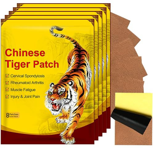 FENYW Schmerzlinderung Patch, 40 Stück Chinesische Ferninfrarot Pflaste, Pain Relief Patch Knie, Schmerzlinderung Pflaster,Wärmepflaster für Knie, Rücken, Gelenk und Schulter-Schmerzen Muskeln