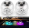 Lot de 2 lampes solaires flottantes pour piscine - Boule flottante solaire - Décoration de bassin - Changement de couleur - Pour l'extérieur