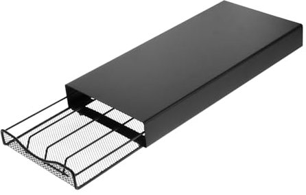 Alipis Coffee Pod Holder Pod Storage Holder Iron Plastic Capsules Rack Drawer Rack