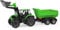 Lena 7250 Worxx Traktor Deutz-Fahr Agroton mit Anhänger – 74 cm Spielzeug Traktor ab 3 Jahren, Outdoor & Indoor, Stahlachsen, Made in Europe