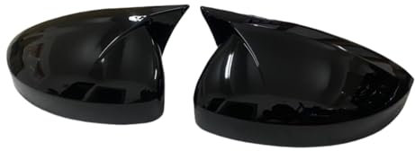 Spiegelkappe Für VW Für Tiguan Für Allspace L MK2 2017-2022 M Rückspiegelabdeckung Seitenumkehr Auto Spiegelkappen(Gloss Black)