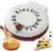 Macchina per pizza elettrica, forno portatile da 1000 W con piastra in pietra refrattaria da 23 cm, macchina da forno 4 in 1 per pizza, pancake, omelette e altro ancora