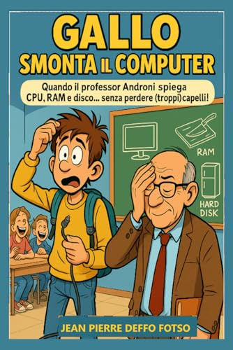 GALLO smonta il computer: Quando il professor Androni spiega CPU, RAM e disco ecc.. senza perdere (troppi) i capelli