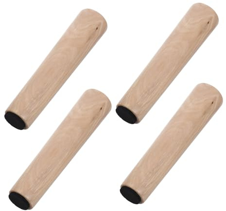 GALPADA 4pièces Meuble Bois pour Chaise Table Basse Et Canapé Rehausseurs De Pied De Lit Table De Remplacement